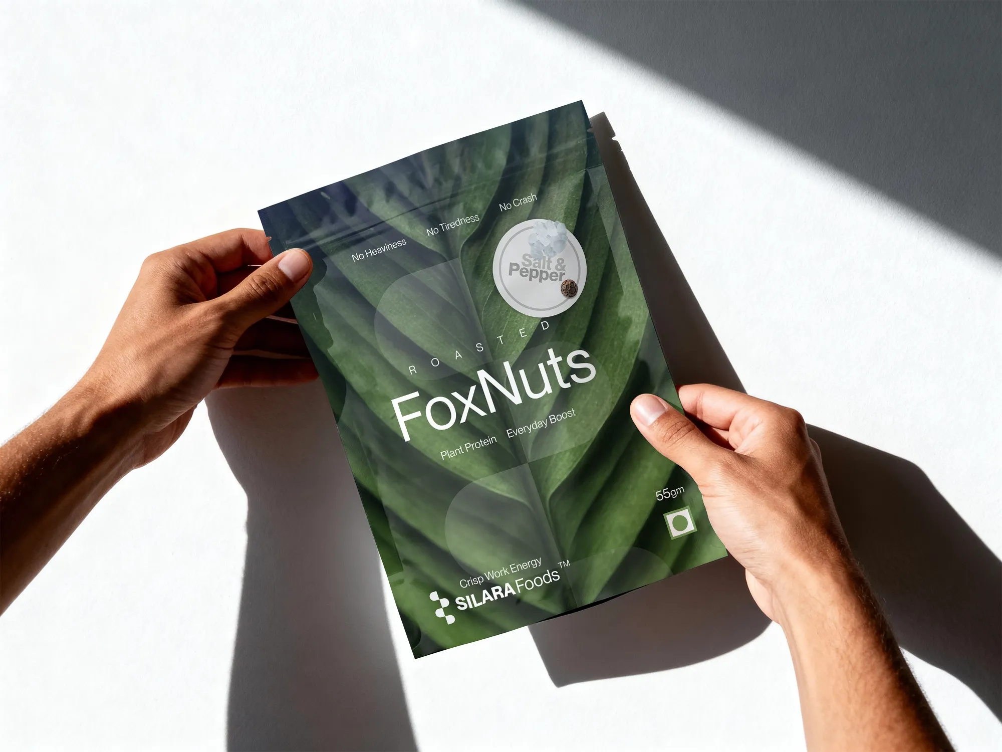 Silara makhana pouch packaging